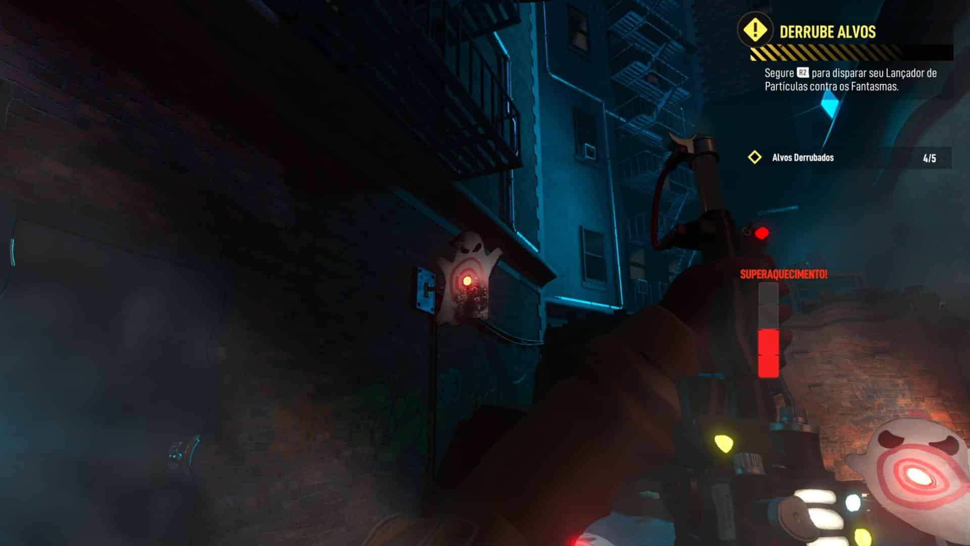 Ghostbusters Spirits Unleashed Lança Partículas
