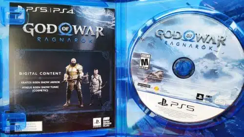 Mídia física de God of War Ragnarok já está sendo entregue aos jogadores