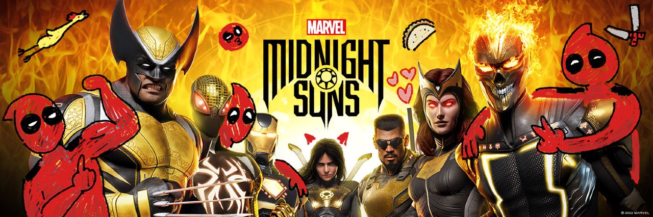 Marvel's Midnight Suns Deadpool capa