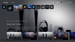 Update do PS5 trouxe algumas melhorias na interface de usuário