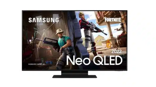 Smart TV Neo QLED 4K de 43″ e 144 Hz da Samsung está em oferta na Americanas