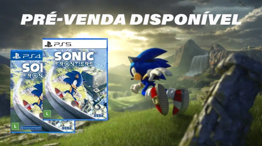 Agora é a hora! Pré-venda de Sonic Frontiers está disponível na Amazon