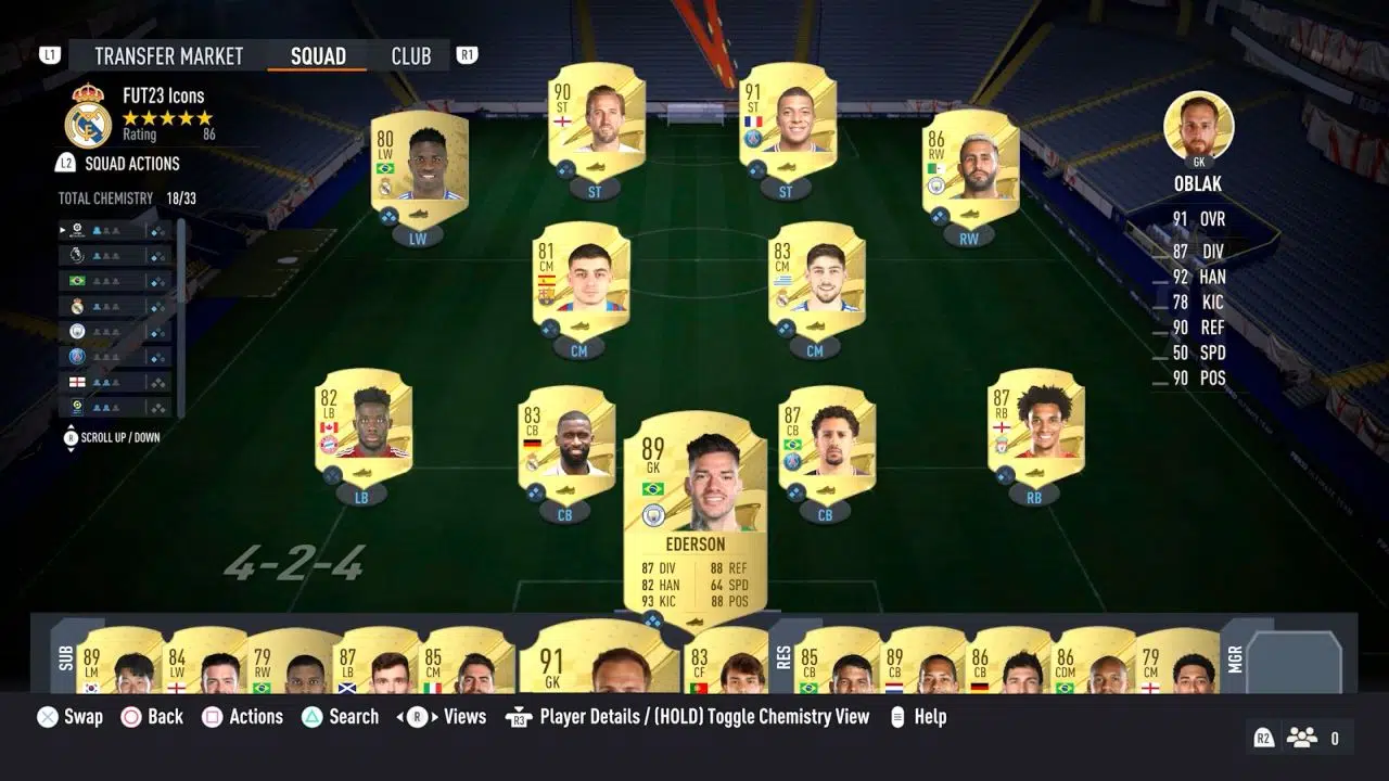 ultimate team em fifa 23