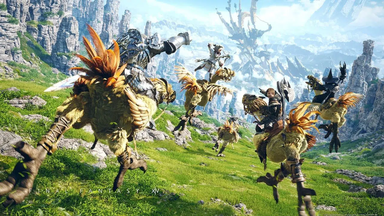 imagem promocional de Final Fantasy XIV
