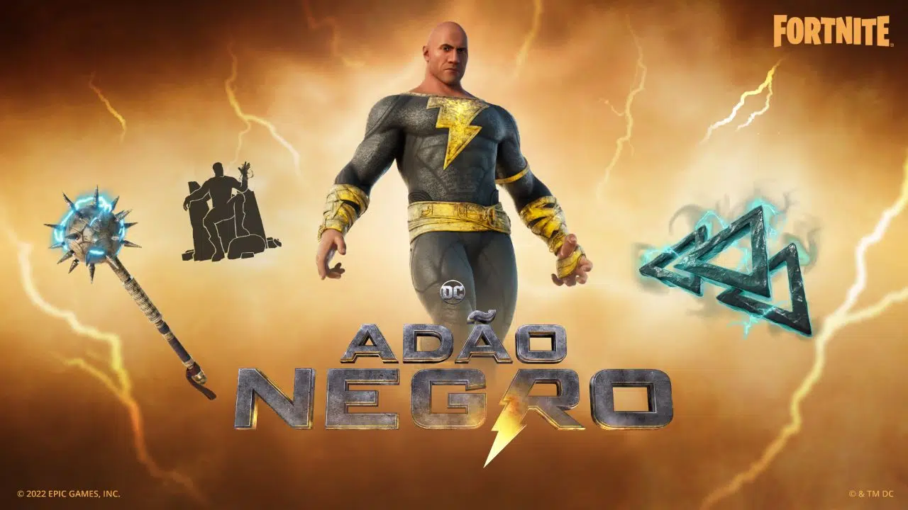 adão negro em fortnite