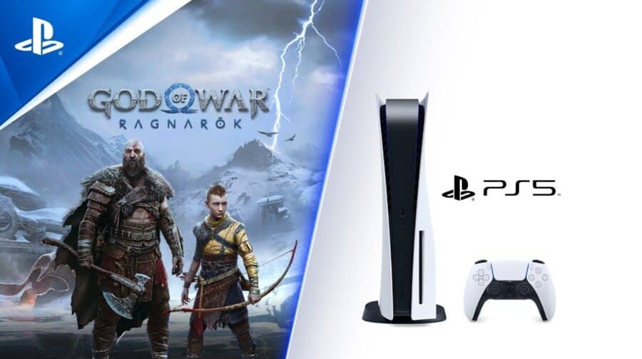 Sony anuncia bundle com PS5 e God of War Ragnarok