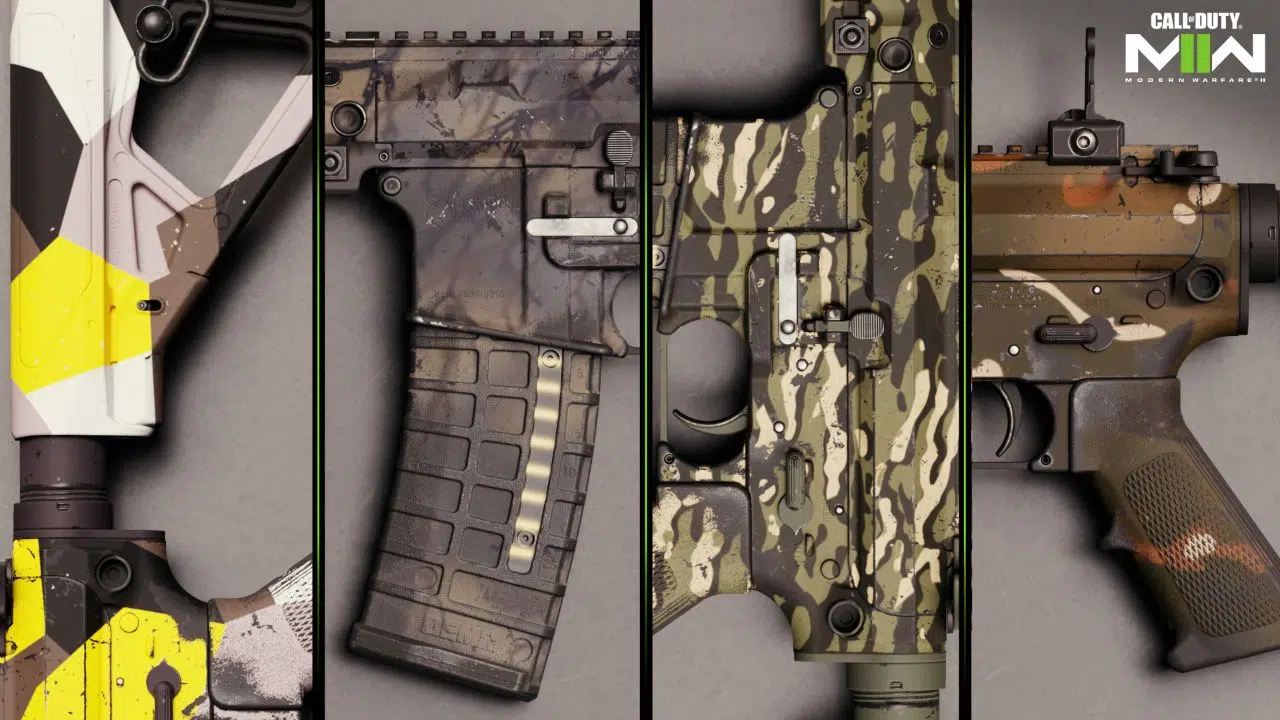 camuflagens de modern warfare ii