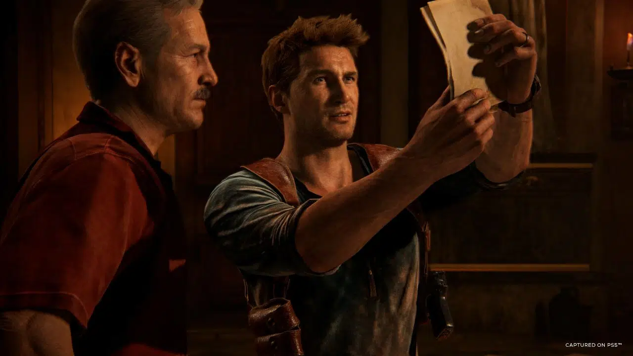 imagem de uncharted, jogo do playstation