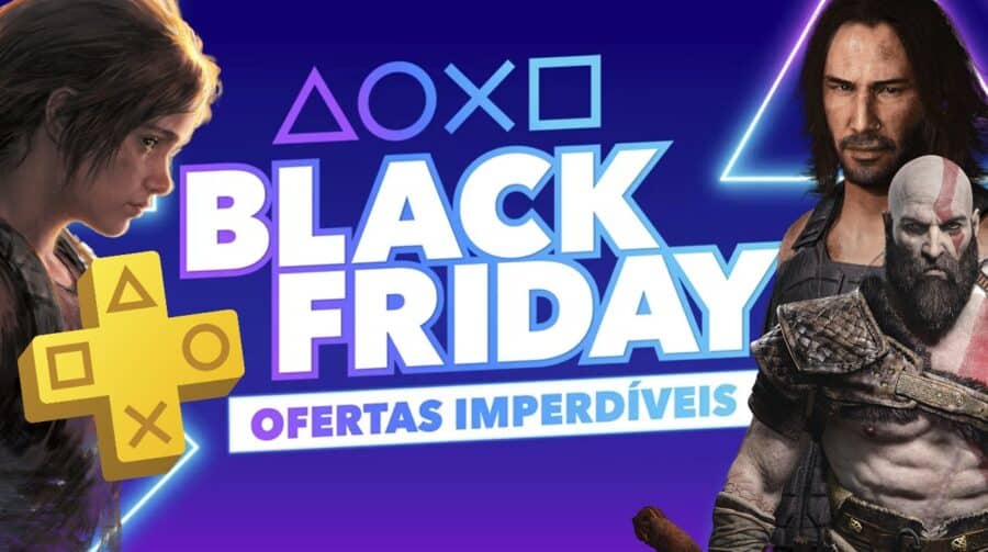 Videojogos Descubra a imperdível campanha da Playstation na Black Friday