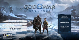 Casas Bahia fará super evento para lançamento de God of War Ragnarok