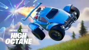 Crossover de Fortnite e Rocket League leva Octane para o battle royale