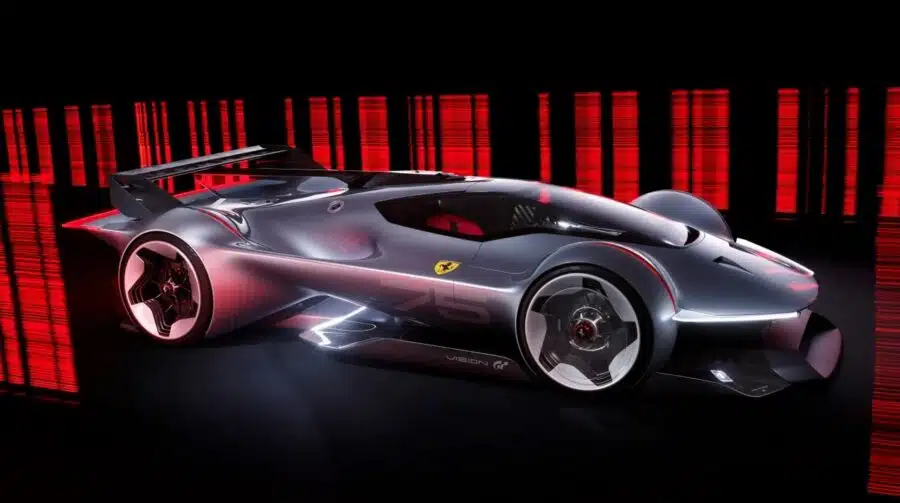 Com design futurista, Ferrari Vision GT chega em dezembro ao Gran Turismo 7