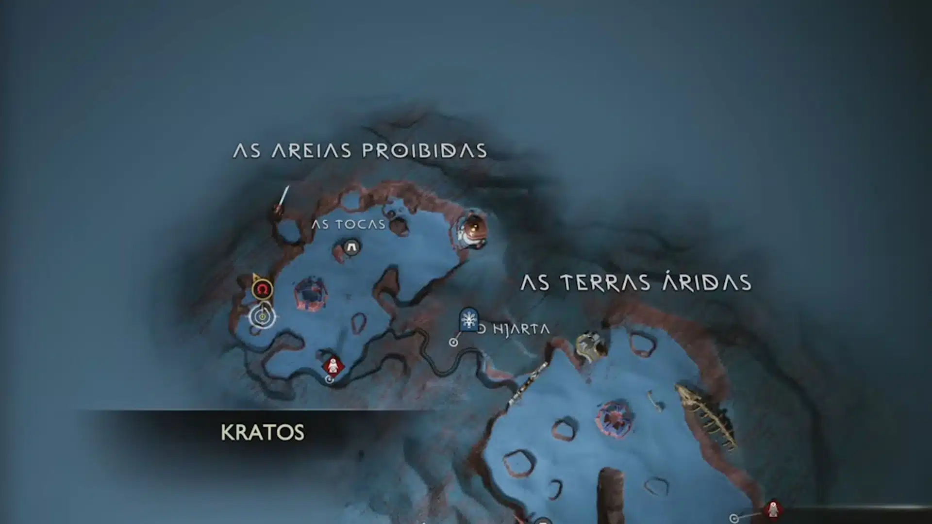 Localização dos trolls God of War Ragnarok