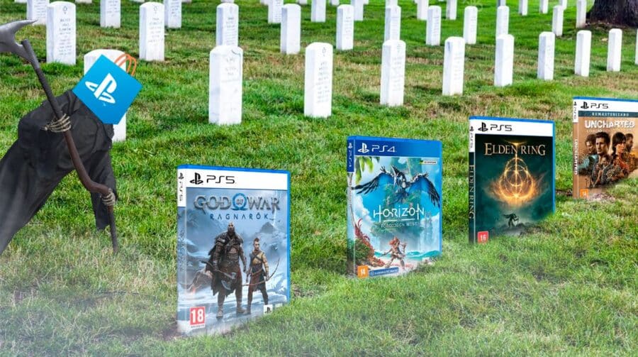 Press F: jogos em mídia física registram números mínimos históricos