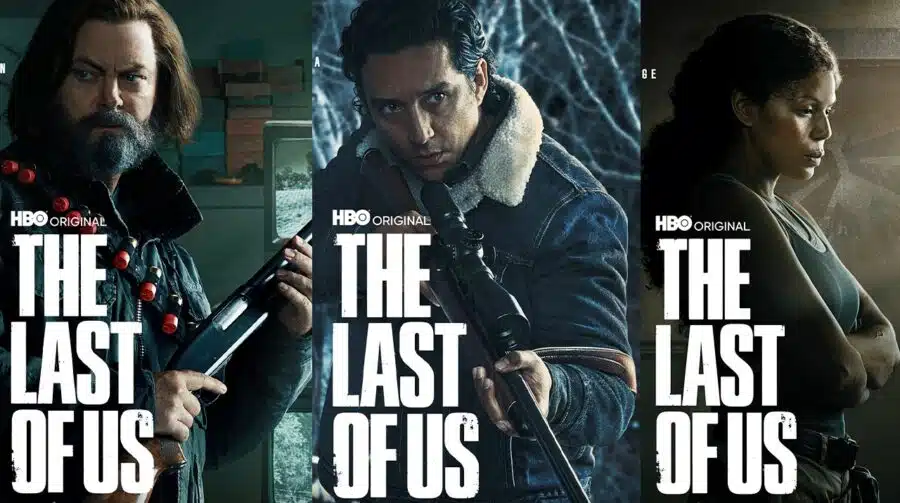 Novos pôsteres da série de The Last of Us destacam o elenco