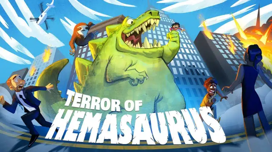 Game retrô, Terror of Hemasaurus chega em 7 de dezembro ao PS4 e PS5