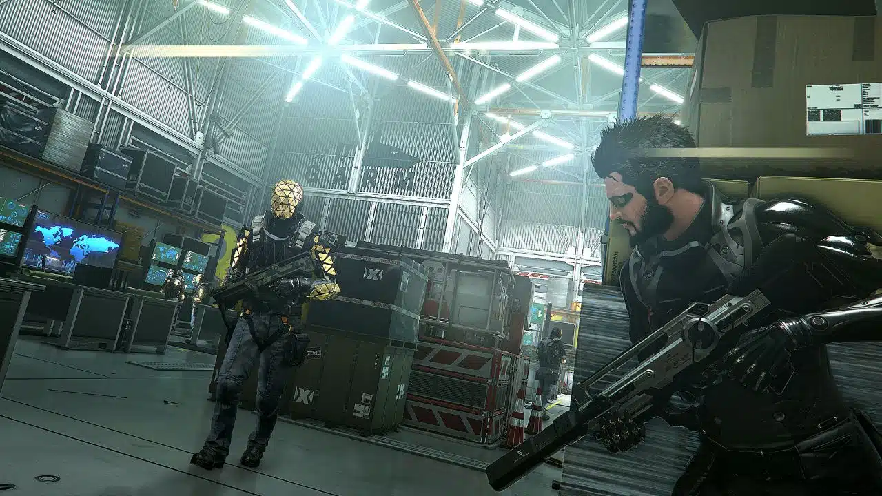 imagem de gameplay de deus ex