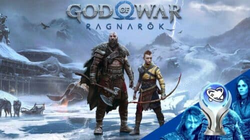 Poster do game God of War Ragnarok