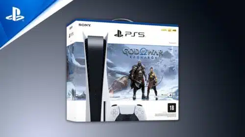 Conjunto de PS5 com God of War Ragnarok começa a ser vendido no Brasil