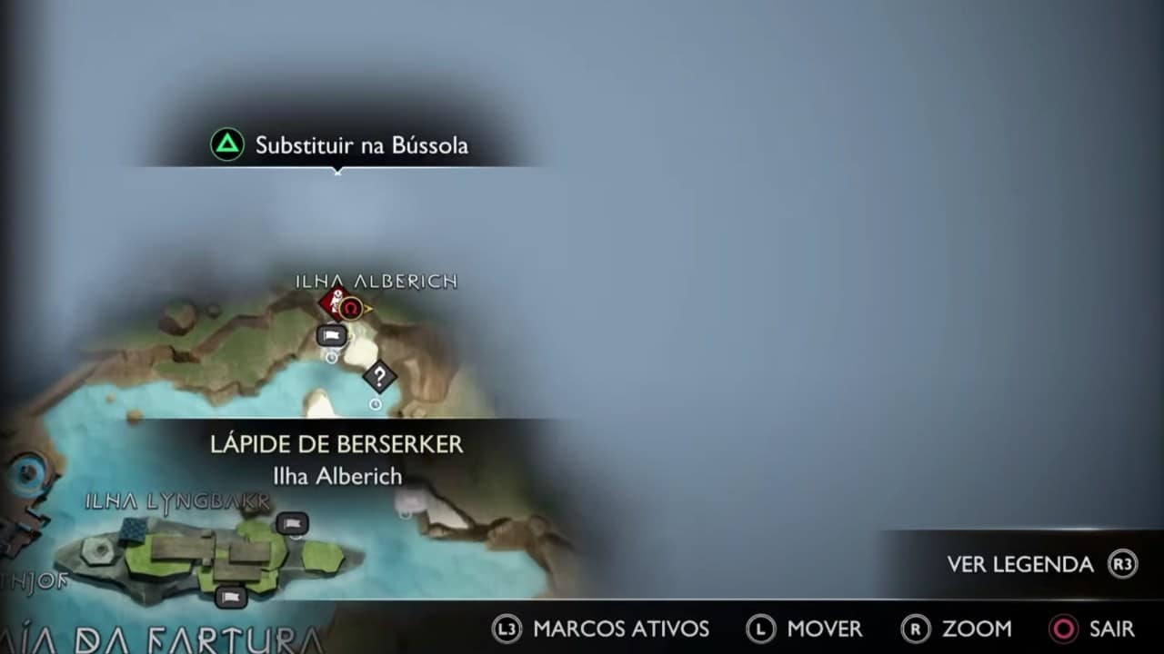 mapa de god of war ragnarok