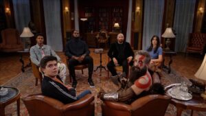 God of War Ragnarok: Ben Stiller “vira” Kratos em comercial com LeBron James e John Travolta