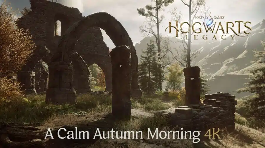 Novo vídeo de Hogwarts Legacy traz 20 minutos de ASMR em um outono calmo