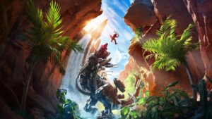 Herói de Horizon Call of the Mountain é um Carja da Sombra mestre em parkour