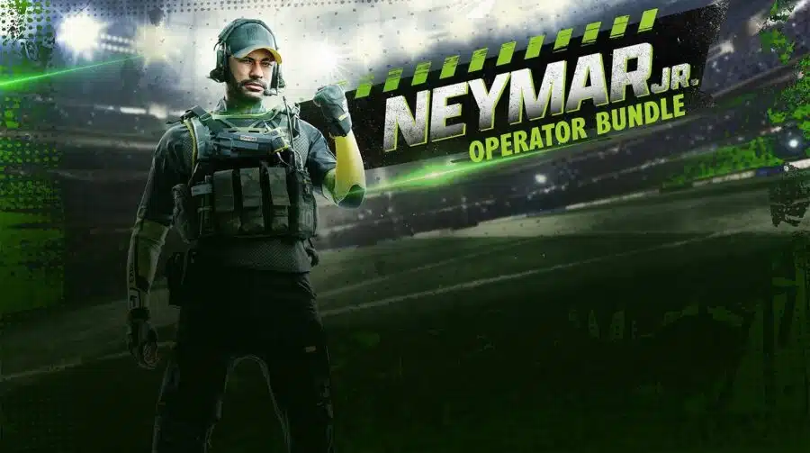 Por 2.400 COD Points, Neymar Jr. chega a Warzone 2.0 e Modern Warfare II