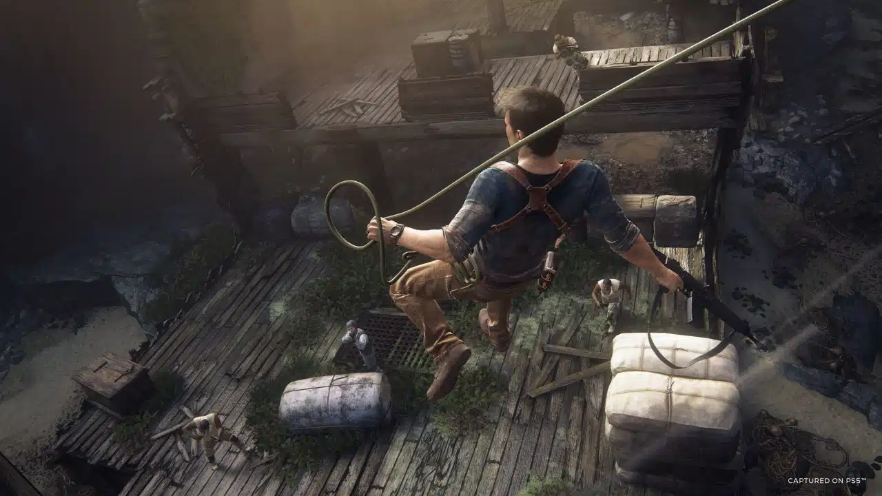 imagem promocional de uncharted, da black firday