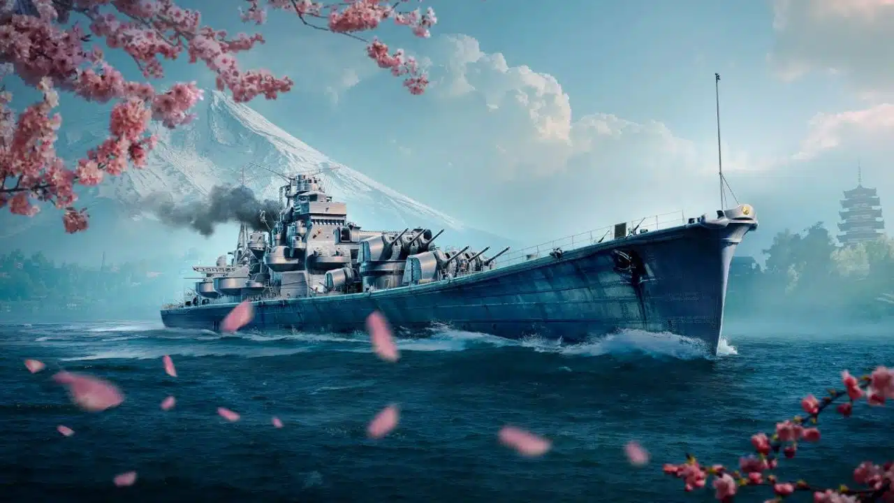 navio japones em World of Warships: Legends