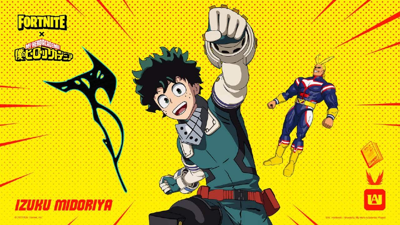 PLUS ULTRA! Crossover de Fortnite e My Hero Academia está disponível 2 Deku My Hero Academia no Fortnite