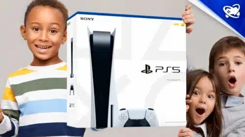 Crianças vão à loucura ao ganharem PS5 de Natal; veja reações