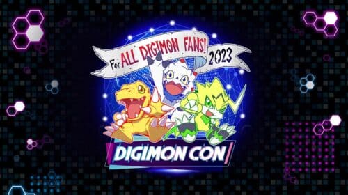 Com apresentação de games, Digimon Con 2023 ocorre em fevereiro