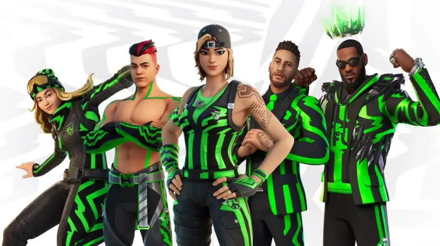 Fortnite Futebol Clube traz skins de LeBron e Neymar à loja do battle royale