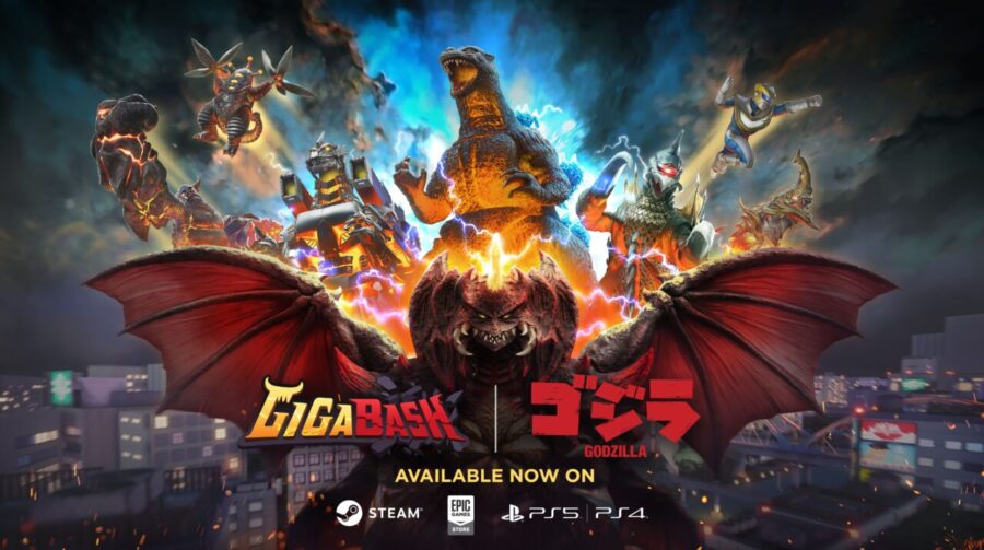 Godzilla e time de Kaijus chegam a GigaBash em nova expansão