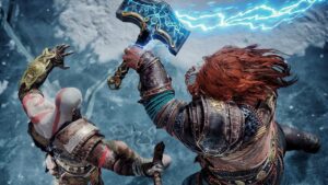 God of War Ragnarok: luta entre Kratos e Thor viraliza após descoberta no modo foto