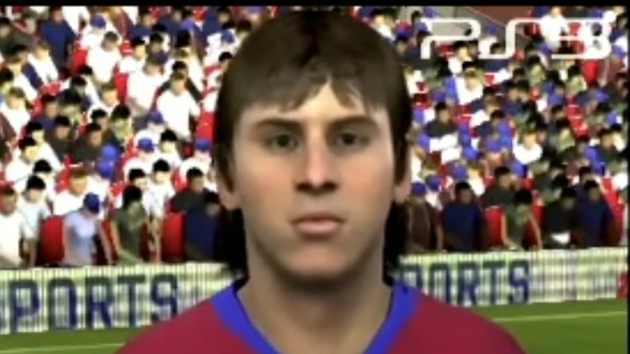 Lionel Messi no FIFA 08