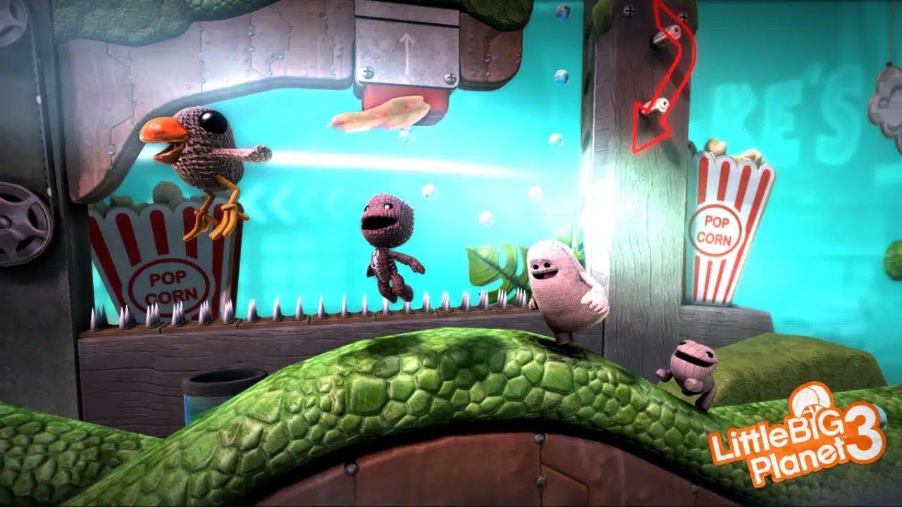 gameplay de Little Big Planet 3