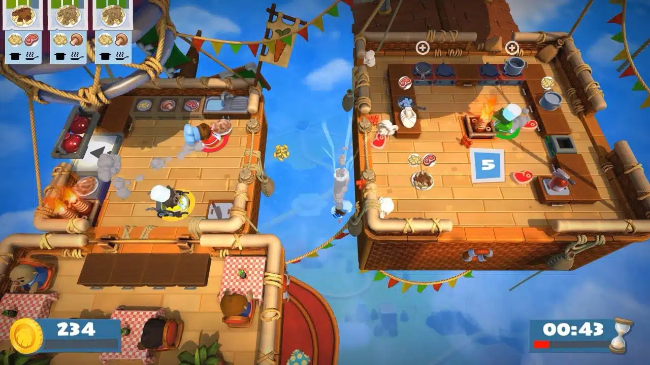 gameplay de Overcooked! 2