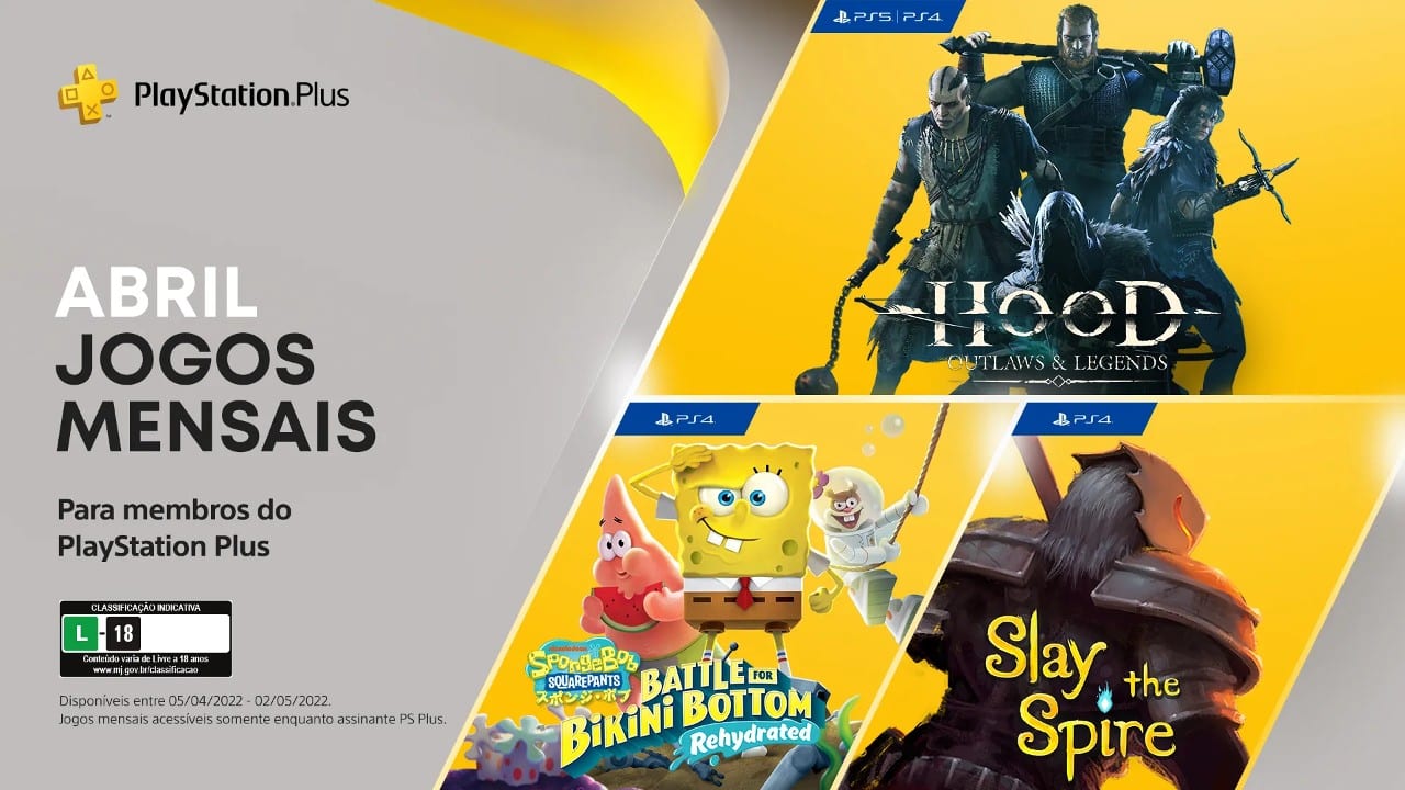PlayStation Plus disponibilizará 4 jogos em março