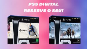 Reserve o seu! Bundles do PS5 Digital estão disponíveis por encomenda na Amazon
