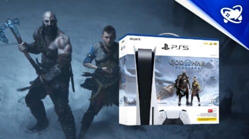 Bundle com PS5 e God of War Ragnarok com quase R$ 800 de desconto na Amazon