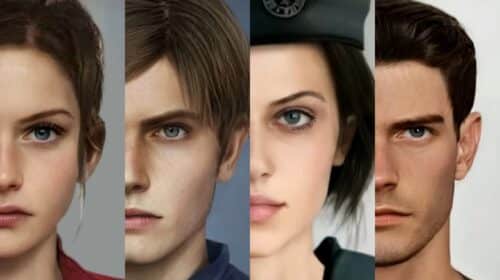 Resident Evil: Chris, Jill, Leon e Claire são reimaginados na vida real por IA