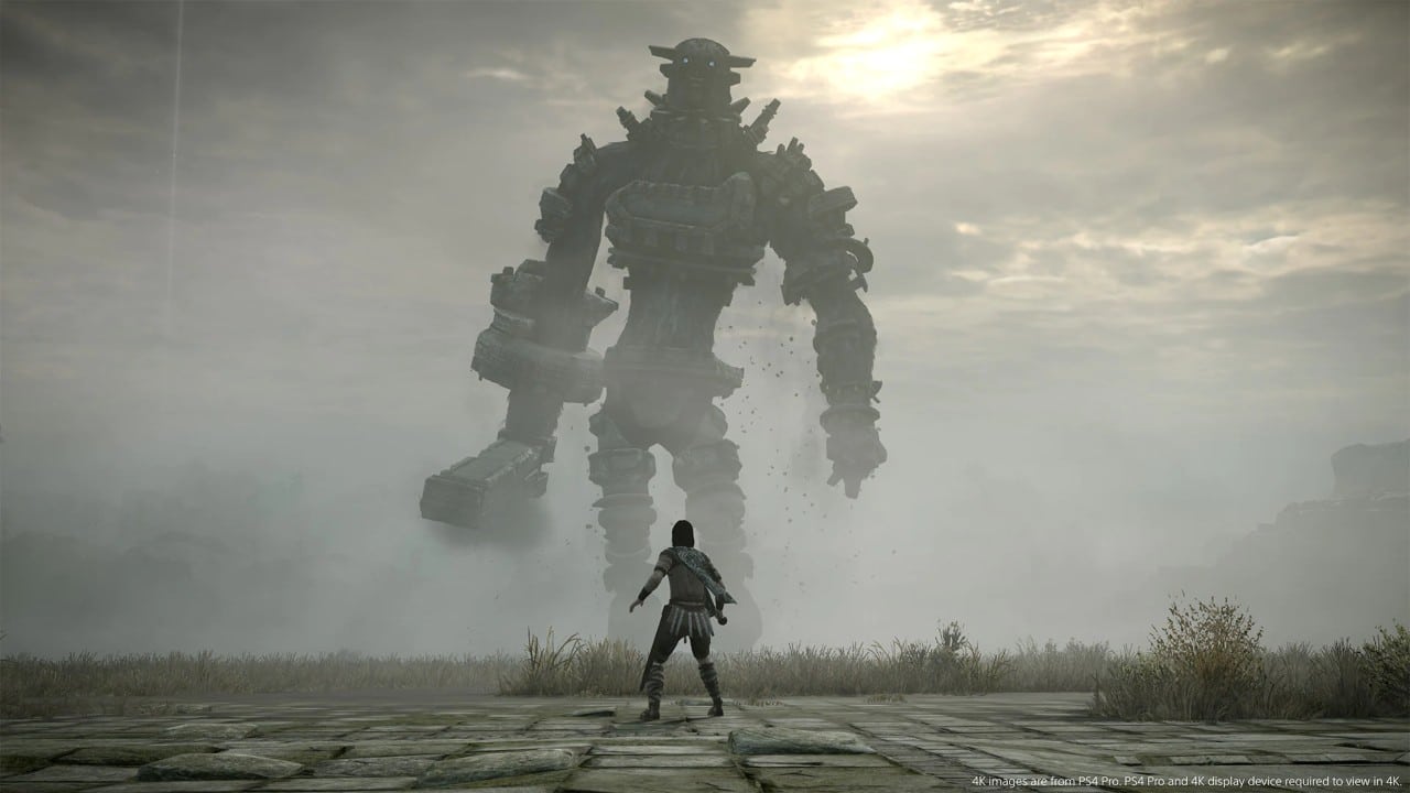 Actualización de Shadow of the colossus en PS5 para mejorar texturas