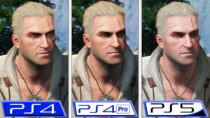Mudou muito? Compare The Witcher 3 rodando no PS4, PS4 Pro e PS5
