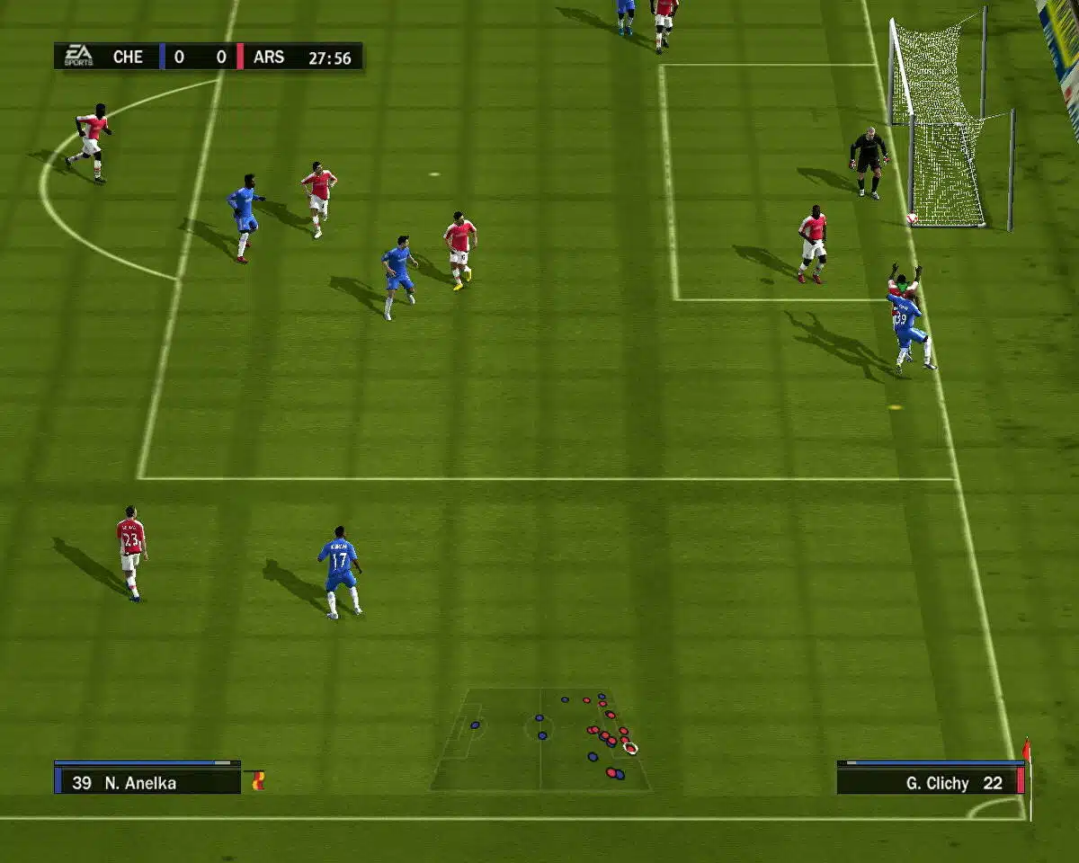 FIFA 10 é impressionante para a época!