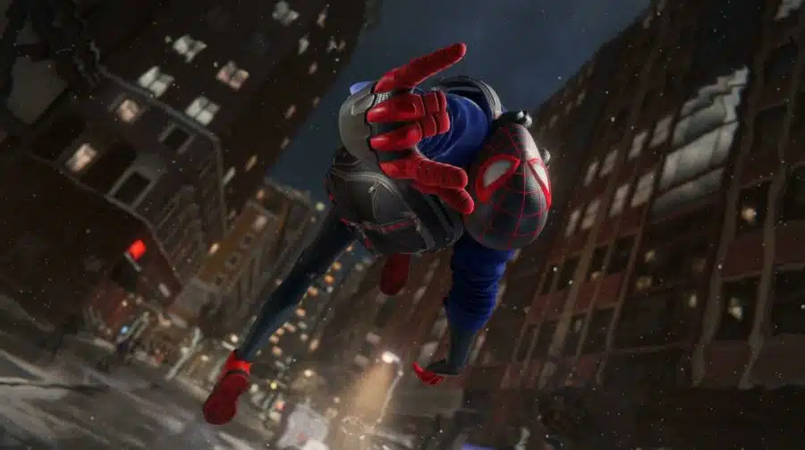 Modo Foto de Marvel’s Spider-Man Miles Morales buga uniforme do herói