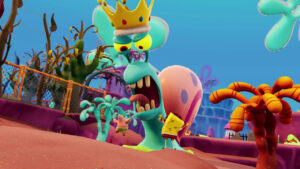Trailer de SpongeBob SquarePants: The Cosmic Shake traz várias batalhas de chefes