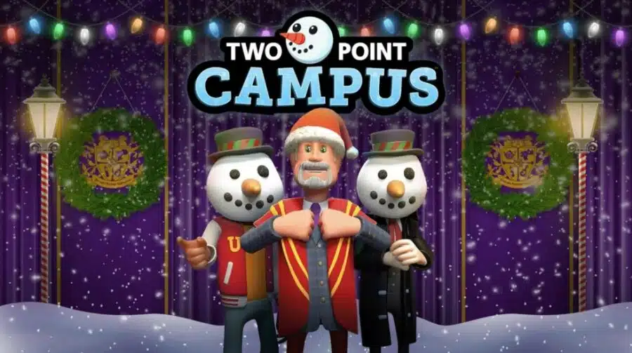 Ho ho ho! Update de Natal está disponível para Two Point Campus