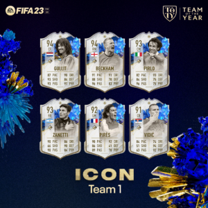 FIFA 23: Beckham lidera time dos ICONs do TOTY; veja todos